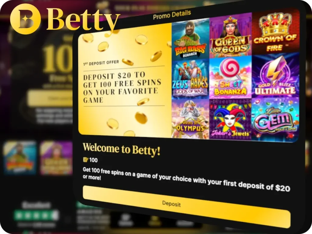 betty bonuses