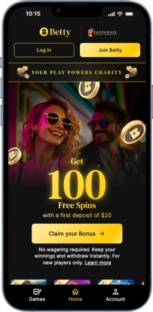 betty casino app