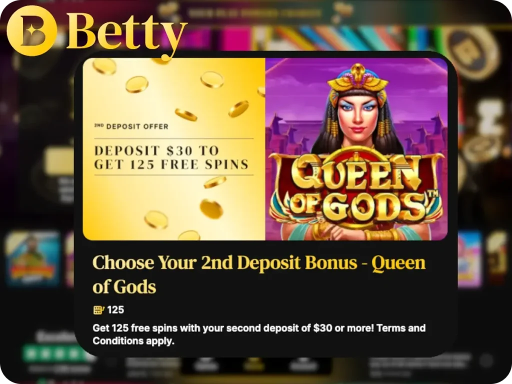 second dep bonus