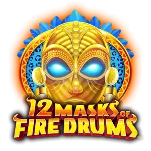 12 Mask of Fire Drums